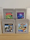 Vintage Lot of 4 Nintendo Game Boy Games Wario Land , AVP ,  Baseball , Tetris