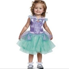NEW Ariel Infant Costume Disney Baby Princess Tutu Dress 12 - 18 Mo