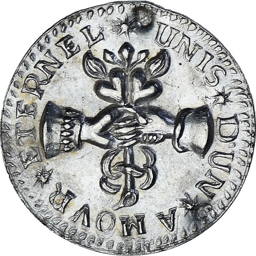 [#346531] Frankrijk, Denier à épouser, Collection Térisse, PR, Zilver, Terisse:D - Afbeelding 2 van 2