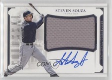 2016 National Treasures Colossal Signatures 17/99 Steven Souza Jr Auto 1u6