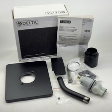 Delta T14267-BLLHD-PP Modern Shower Only Trim Package, Matte Black