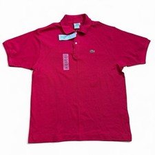 Lacoste Pique Polo Size 6 Large NWT Preppy Summer Spring Casual