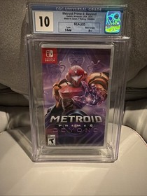 Metroid Prime 4: Beyond CGC 10 A++ Perfect Graded Switch New Sealed 1st Print