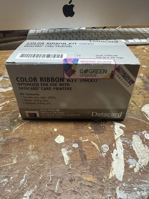 Color Ribbon Kit YMCKT 552854-304 for use with Datacard Card Printers New In Box