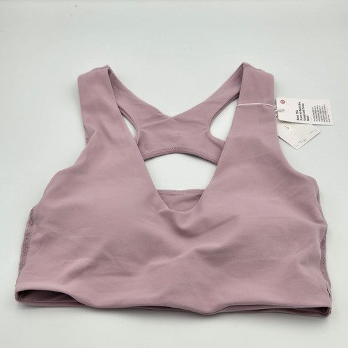 Lululemon Bend This Scoop and Cross BH Light Support Pink Neu - Bild 1 von 9