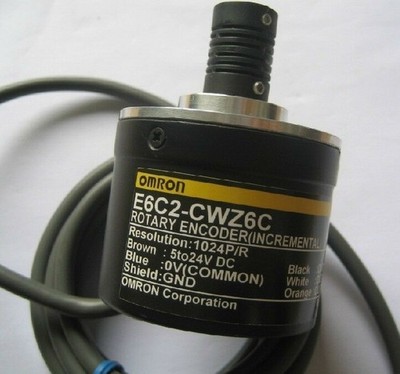   rotary encoder E6C2-CWZ1X E6C2CWZ1X 360P/R 5V DC 2m NEW   #zb