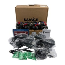 SANNCE 4 Pack C51ER 2MP CCTV EXIR Night Vision Outdoor Smart Security Cameras 53