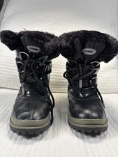 Khombu Boots Women’s 6.5 Black BW1493 Birch Snow Waterproof Winter