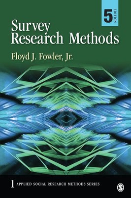 Survey Research Methods Fowler Floyd J Jr Taschenbuch Kartoniert / Broschiert