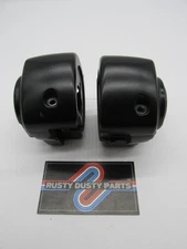 Set of Harley-Davidson Genuine 1996+ Touring Black Handlebar Switch Housings