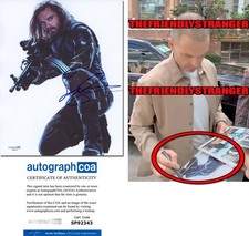 Sebastian Stan signed "AVENGERS" 8x10 Photo EXACT PROOF Bucky Doomsday ACOA COA