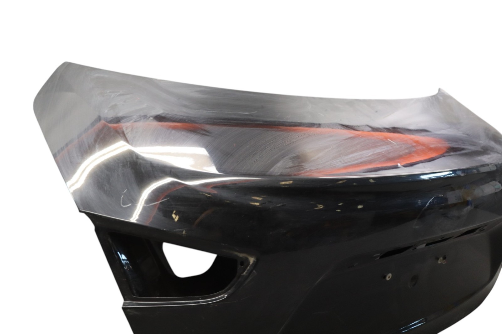 14-20 Maserati Ghibli Rear Trunk Lid Deck Shell Cover Panel Black 670008304 Oem