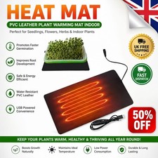 Seedling Heat Mat Seed Starter Pad Germination Propagation Animal Heating Pad UK