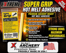 SUPERGRIP Archery Hot Melt Insert Glue CARBON ALUMINUM WOOD Arrows Adhesive USA