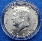 90% Silver BU 1964 P Kennedy Half Dollar Mint Uncirculated Philadelphia