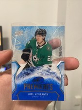 2021-22 Upper Deck Ice Premieres Joel Kiviranta Rookie Clear /999 #140