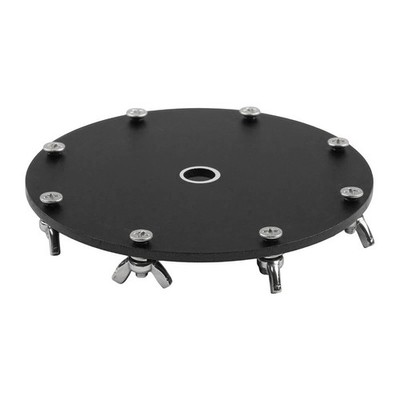 Portable Shortwave Antenna Ground Plate Aluminum for PAC12 JPC12 11cm Diameter