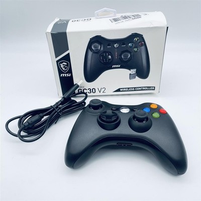 MSI FORCE GC30 V2 Kabelloser PC-Gamepad Controller 2,4 GHz 600mAh  siehe Hinweis