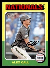 Alex Call 2024 Topps Heritage #113 Washington Nationals *Buy10get5FREE*