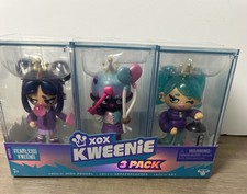 XOX Kweenie FEARLESS KWEENS 3 Pack HIGH SCHOOL HEARTBREAKERS ART 4" Dolls NEW!!