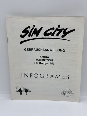 Spielanleitung / Anleitung Amiga  / SIM City