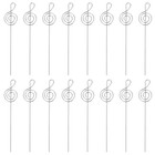 60 Pcs Note Folder Card Placement Clips Holder for Table Numbers