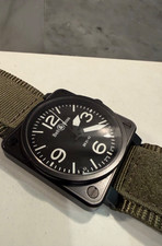 BELL & ROSS BR 01-92 BR0192-BL-CA. eBay Authenticated.