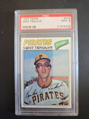 Kent Tekulve #374 1977 Topps card