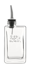 Luigi Bormioli Glass Olive Oil Bottle with Pourer Durable Dispenser - 250ml
