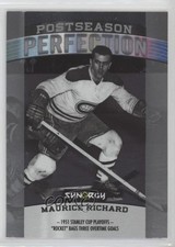 2018-19 Upper Deck Synergy Postseason Perfection Maurice Richard #PS-4 HOF n1u