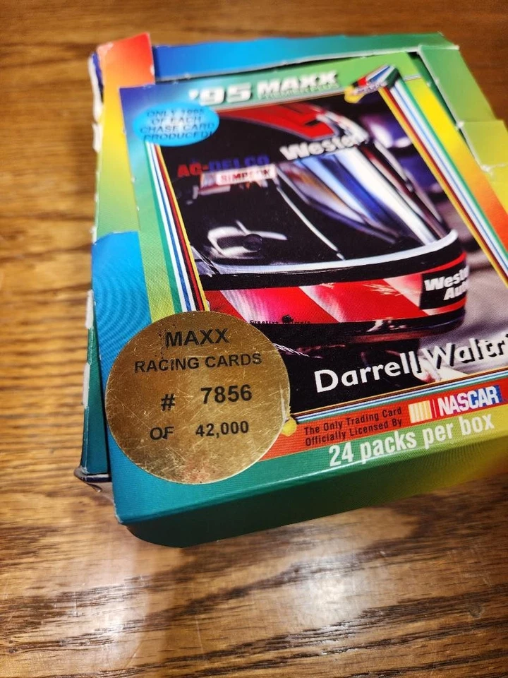 1995 Maxx Racing Cards Premier Plus NASCAR 7856/42,000 - Image 2 of 3