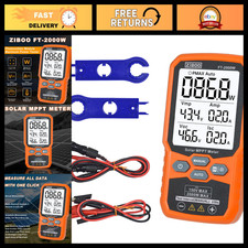 2000W Solar Panel Tester MPPT Meter - 150V/35A PV Module Voltage  Current Teste