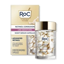 RoC Retinol Correxion Anti-Aging Wrinkle Night Serum, Retinol Serum for Face,...