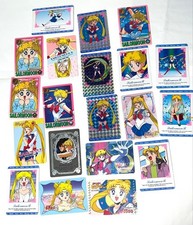 Bandai Sailor Moon Amada Trading Cards Rare Lot Collectible Bundle Set