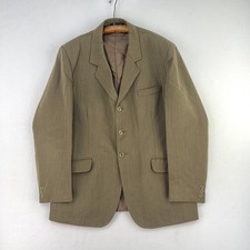 H&uuml;bsche Ponys Reitjacke Herren UK 44 braun Wolle Jagd Hacking Show Blazer