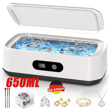 650ml Ultraschall Reinigungsger&auml;t Reiniger Bad Brillenreiniger Schmuckreiniger