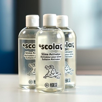 SCOLA Schleimaktivator 300ml gebrauchsfertige Schleimherstellung Lösung Kinder Basteln