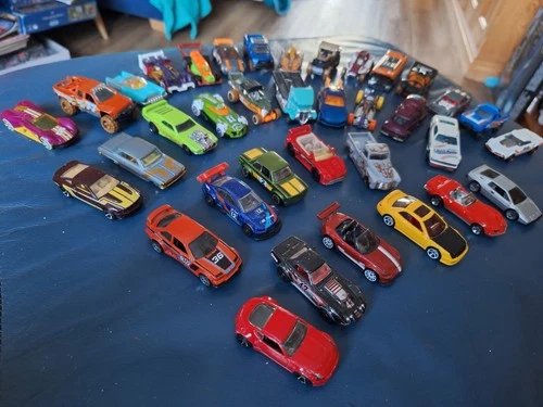 Job Lot Hot Wheels Cars Chevy Honda BMW Mazda Ford Lotus Mitsubishi Nissan