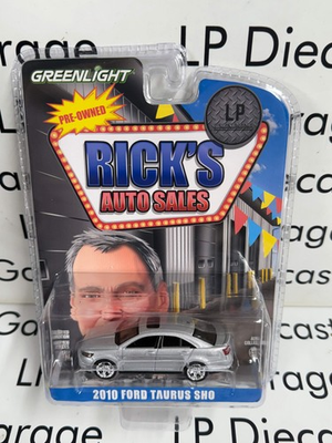 #ad #ad GREENLIGHT 2010 Ford Taurus SHO Silver LP Exclusive 1:64 Diecast Ricks Auto Sale $14.29