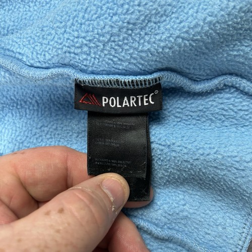 The North Face Girl’s Youth Blue And Gray Polartec Full Zip Denali Fleece XL - Picture 11 of 21
