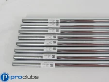 (8) NEW KBS $-TAPER LITE 115G STIFF FLEX STEEL IRON SHAFTS .370 446283 No Labels