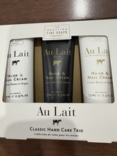 The Scottish Fine Soaps Company Au Lait Classic Hand Care Trio
