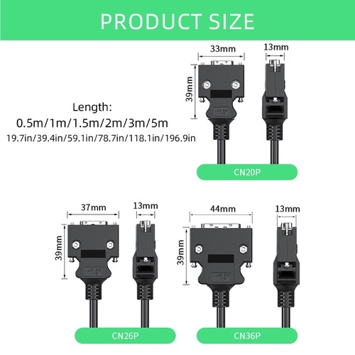Industrial SCSI Data Cable CN20P CN26P CN36P CN50P For Industrial Equipment - Afbeelding 8 van 32
