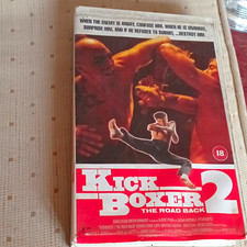 Entertainment in Video Kickboxer 2: The Road Back VHS PAL 18 Sasha Mitchell 1991