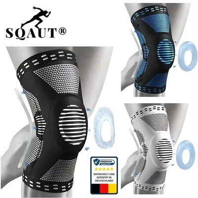 SQAUT  Orthopädische Kniebandage Kniestütze Knie Patellabandage Sport Bandage