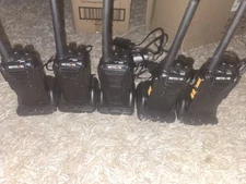 Retevis RT27 Two-Way Radios 5-Pack  and Chargers