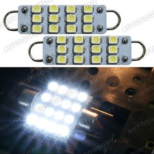 Bright White Led Bulbs 12 Smd Festoon Lights 42mm To 44mm Rigid Loop