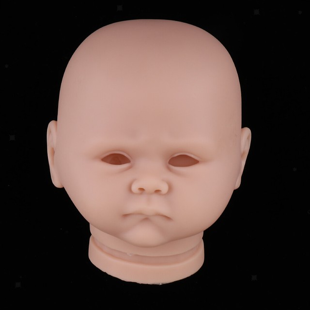 20inch Vinyl Newborn Baby Head Mold Kit Unpainted Custom Part Normal