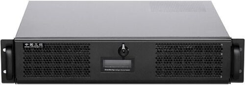 2U (Door LCD) (4x5.25"+2x2.5" HDD Bay) (Rackmount Chassis) (D16.93" ITX Case)NEW - Picture 3 of 14