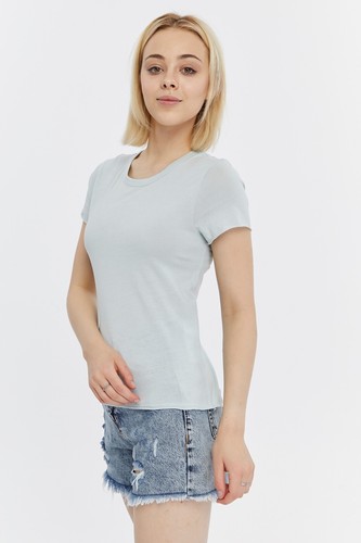 All Saints Womens Bela T Shirt Designer Crew Neck Slim Soft Cotton Tee Top New - Picture 116 of 119